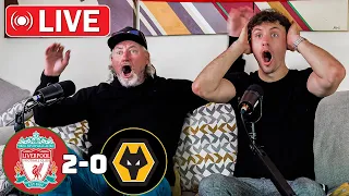 Liverpool 2-0 Wolves | Jurgen Klopp Last Game Live Watch Along Reaction