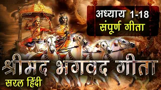 श्रीमद भगवद गीता सार अध्याय 1 से 18 (सरल हिंदी) | Shrimad Bhagwad Geeta Saar Adhyay 1 to18 (HINDI)