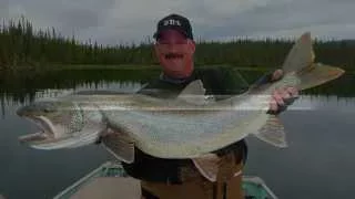 Trolling Monster Lake Trout @ Great Bear Lake. Finish Your Troll.