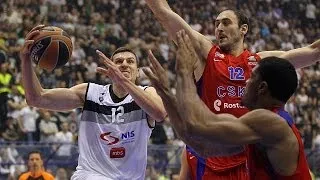 Highlights: Partizan NIS Belgrade-CSKA Moscow