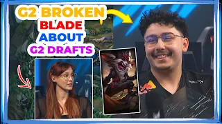 G2 BrokenBlade About G2 DRAFT Situation 🤔