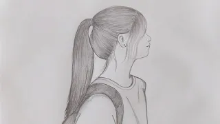 How To Draw A Beautiful Girl Step By Step - EamIN Cambodia painting