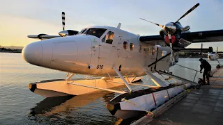 Full flight | Harbour Air DHC-6 Twin Otter | YB2211 Vancouver to Victoria (C-GFHA)