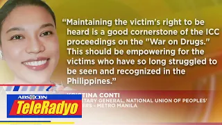 Pamilya ng drug war victims pinayagang magkomento sa apela ng PH gov't vs ICC probe | TeleRadyo