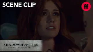 Shadowhunters | Season 2, Episode 17: Jace Comforts Clary From Bad Dream | Freeform