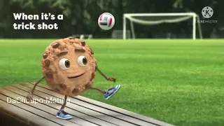 Chips ahoy ads but whenever there's cringe the video becomes faster
