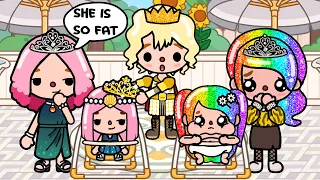 Fat Princess And Thin Princess | Toca Life Story | Toca Boca