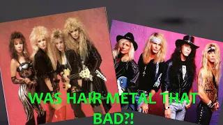 Why I Really Like Hair Metal/Glam Metal And 80's Metal Music