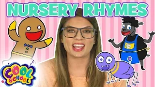 Best of Nursery Rhymes! Baa Baa Black Sheep & MORE! | Ms. Booksy | Cool School Compilation