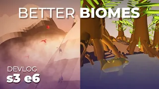 Giving all biomes in my evolution sim their own look AND sound (evolution sim devlog 3-6)