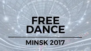 Christina CARREIRA / Anthony PONOMARENKO USA- Free Dance MINSK 2017