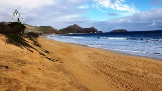 Остров Порту-Санту, архипелаг Мадейра, Португалия, декабрь 2020