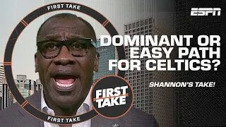 'CELTICS HAD TO DIG DOWN!' Shannon LEARNED A LOT about Boston after SWEEPING Pacers | First Take