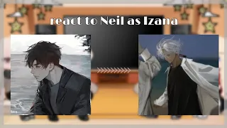 All for the game react to Neil as Izana/Всё ради игры реакция на Нила как Изана/aftg.