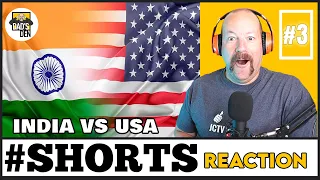 India vs USA #3 | Reaction | #Shorts | Dad's Den