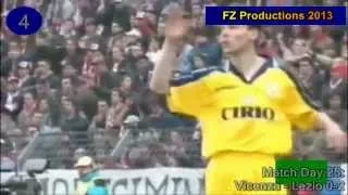 pavel nedved - 33 goals in serie A - part 1 (lazio 1996 2001)