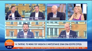 Ο Νίκος Δένδιας στην εκπομπή "Καλημέρα Ελλάδα". (ΑΝΤ1, 23/6/23)
