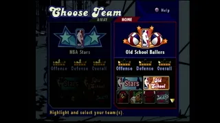 NBA Street Vol.2 NBA Stars vs Old School Stars! Larry, MJ and Cooz show up against BD, Fin and JO!!!