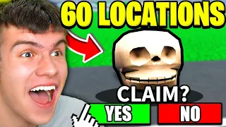 How To Find ALL 60 SKULL LOCATIONS In Roblox Car Dealership Tycoon! FREE UGC EVENT!