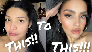 GET READY WITH ME!! PEACHY GLOSSY EVERYDAY EASY GLAM