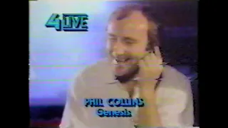 Genesis - 1986 - Inteview with a New York TV Station - Not the best picture quality, but RARE