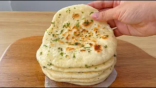 Turkish bread is the most delicious and easy bread you will ever prepare | Soft and fluffy | No oven