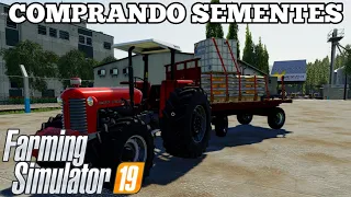 COMPRANDO SEMENTES E FERTILIZANTES!!! FARMING SIMULATOR 19/ + LOGITECH G29