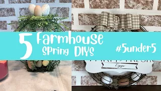 5 Spring DIYS under $5