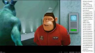 ik heb de filme Space Chimps 2