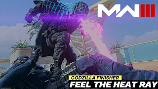 Godzilla Feel The Heat Ray Finishing Moves | GODZILLA X Kong: The New Empire Modern Warfare 3