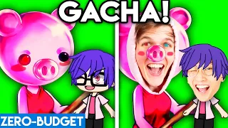 GACHA LIFE PIGGY WITH ZERO BUDGET! (GACHA LIFE LANKYBOX PIGGY SONG PARODY!)