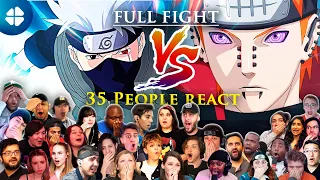 35 People React to Kakashi vs PAIN [Full Fight] Shippuden 159 🇯🇵  [ナルト 疾風伝] [海外の反応]