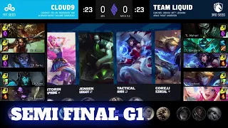 C9 vs TL - Game 1 | Semi Finals LCS 2021 Mid-Season Showdown | Cloud 9 vs Team Liquid G1 full