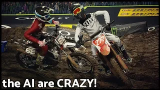 the AI are CRAZY in INDIANA!! (Monster Energy Supercross: the Official Videogame 2)