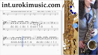 Saxophone lessons (Alto) Jonas Brothers - Cool - Cool Sheet Music Tutorial um-i-n352
