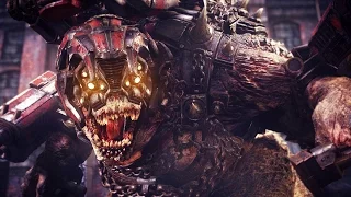 Gears of War 4: Brumak Boss Fight (4K 60fps)