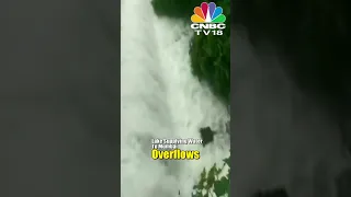 WATCH | Mumbai Rains: Lake Supplying Water To Mumbai Overflows | CNBC TV18 | #shorts