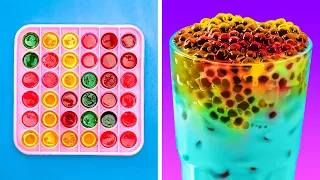 SWEETEST POP IT BUBBLE TEA DRINK || Easy And Mouth-Watering Dessert Recipes And Food Ideas