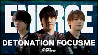 EMERGE // DetonatioN FocusMe | チーム紹介 VCT Pacific 2024