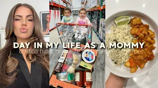 DAY IN MY LIFE AS A MOMMY♡ Organize with me, Costco Haul, Cook with me, & More!!