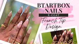 EPISODE 4: BTARTBOX XCOAT 5 FRENCH TIP DESIGNS UNBOXING & NAIL APPLICATION