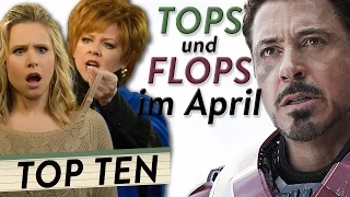 Die BESTEN und SCHLECHTESTEN Filme im April 2016 | Top 10