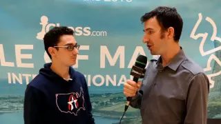 Chess.com Isle of Man International Masters Interview with GM Fabiano Caruana R 8