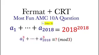 The Hardest/Most Fun AMC 10A Problem (2018 AMC 10A Problem 16)