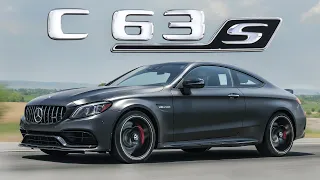 The Luxury MUSCLE CAR - 2020 Mercedes-AMG C63S Coupe Review