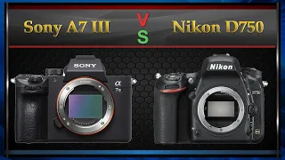 Sony a7III vs Nikon D750 Comparison Video (Spec Comparison)