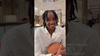 Sa'Myah Smith talks about fainting during LSU women's basketball team visit to White House