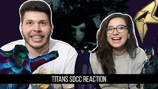 Titans - SDCC Official Trailer Reaction!!!