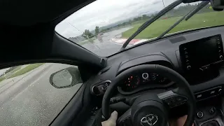 GR Yaris Wachauring full lap sideways! POV onboard