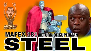 Medicom MAFEX 181 Return of Superman Steel figure review